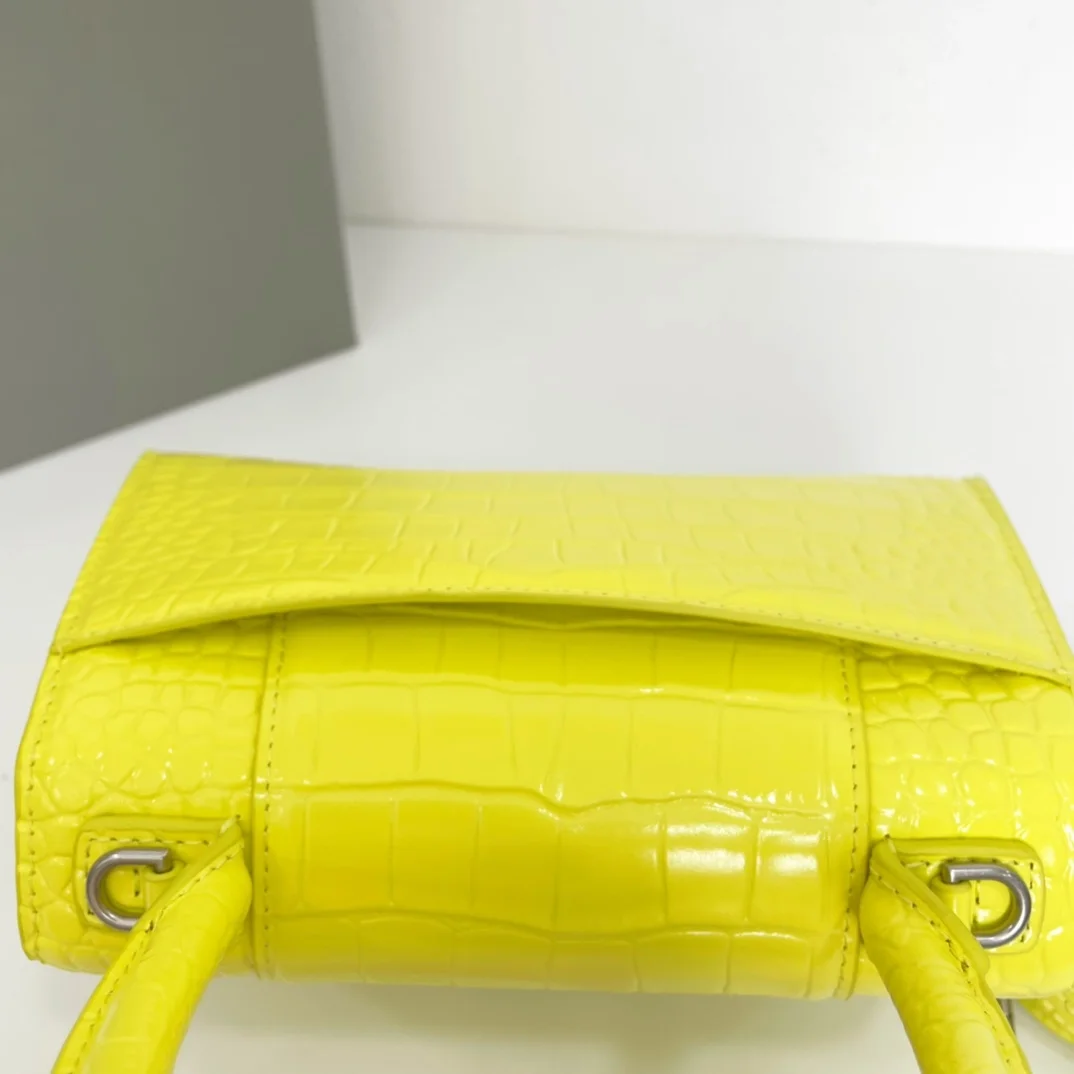 발렌시아가 XS 아워글래스 탑 핸들백