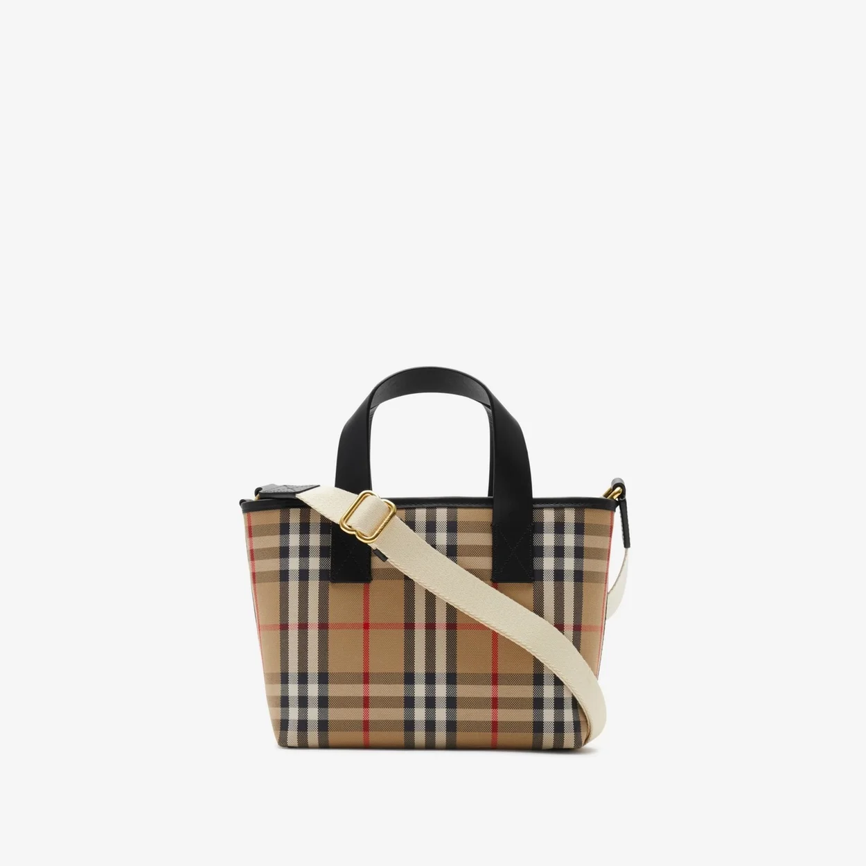 버버리 체크 토트백