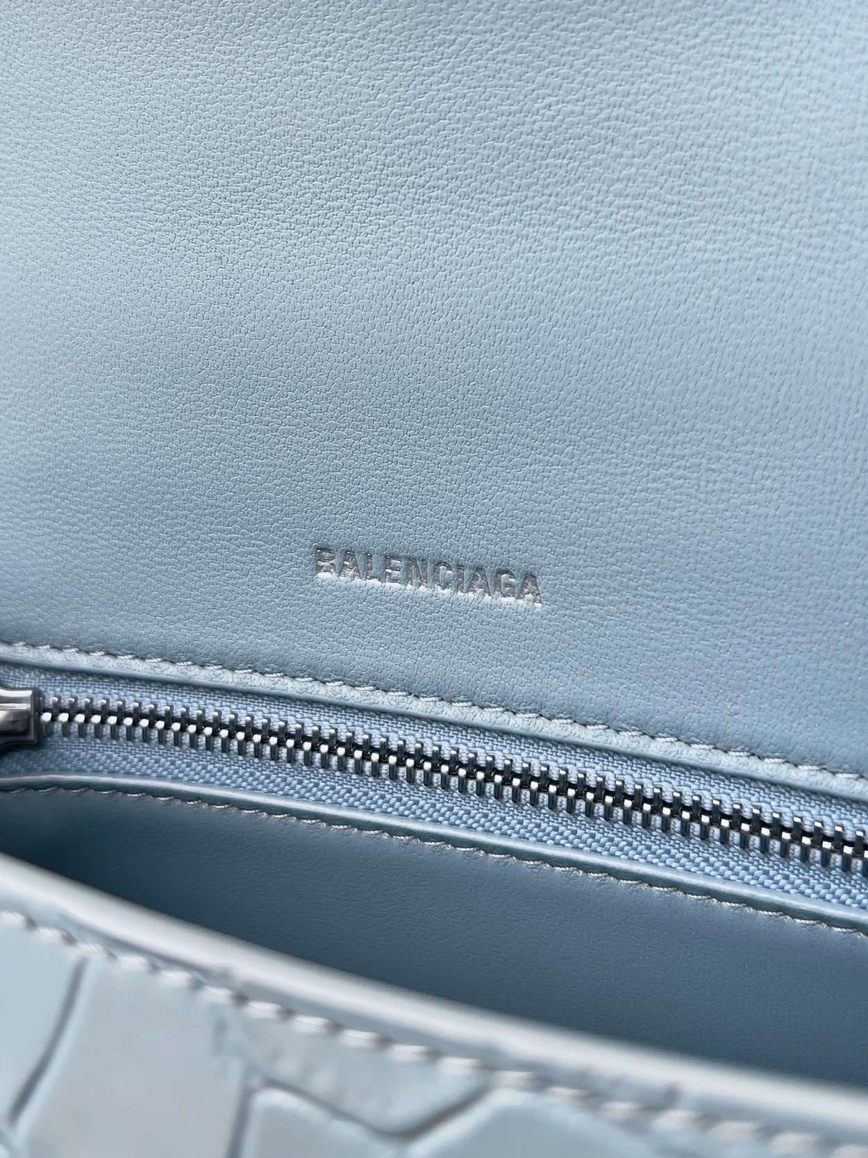 발렌시아가 아워글래스 페이턴 핸드백