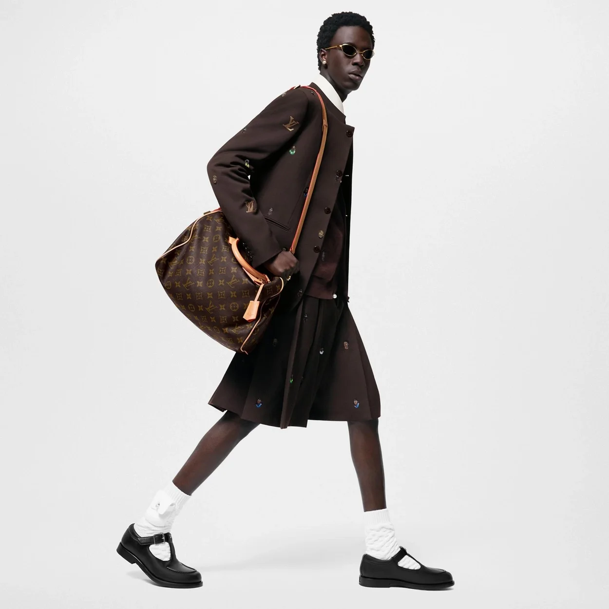 루이비통 런웨이 스피디 P9 반둘리에 40 M24422