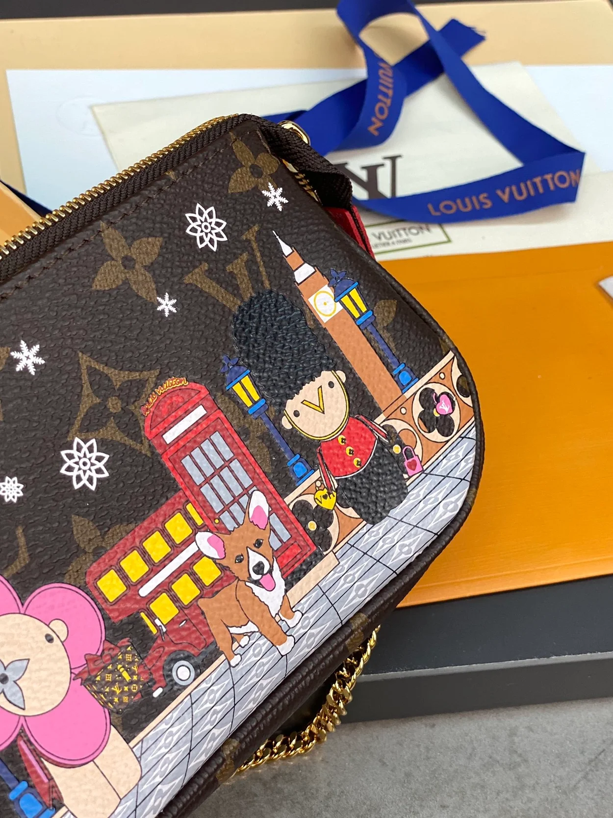 루이비통 미니 포쉐트 악세서리 파우치 M80603