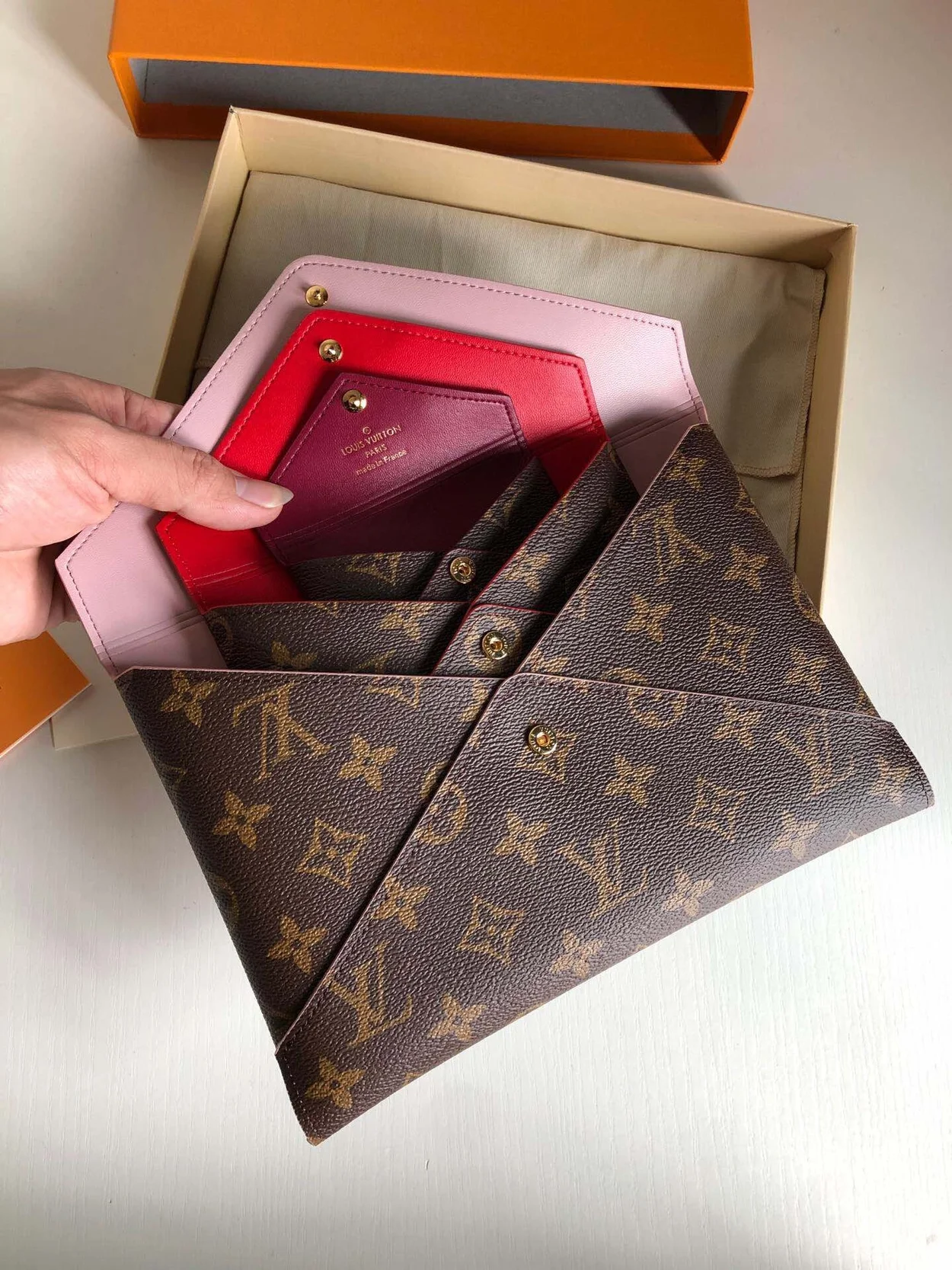 루이비통 포쉐트 키리가미 모노그램 M62034