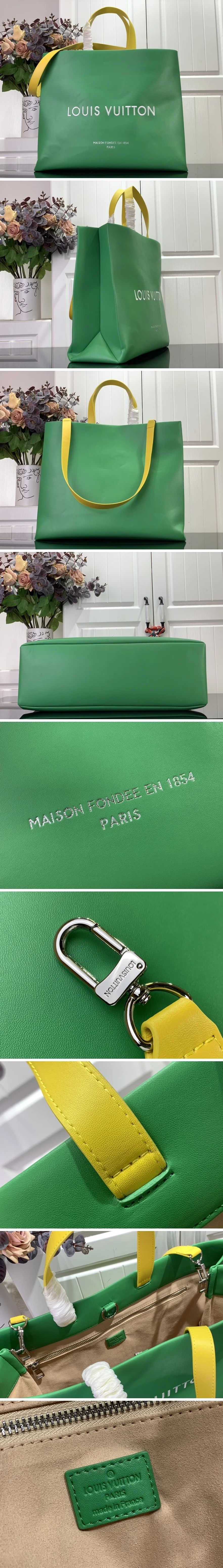 루이비통 쇼퍼백 m24457 그린