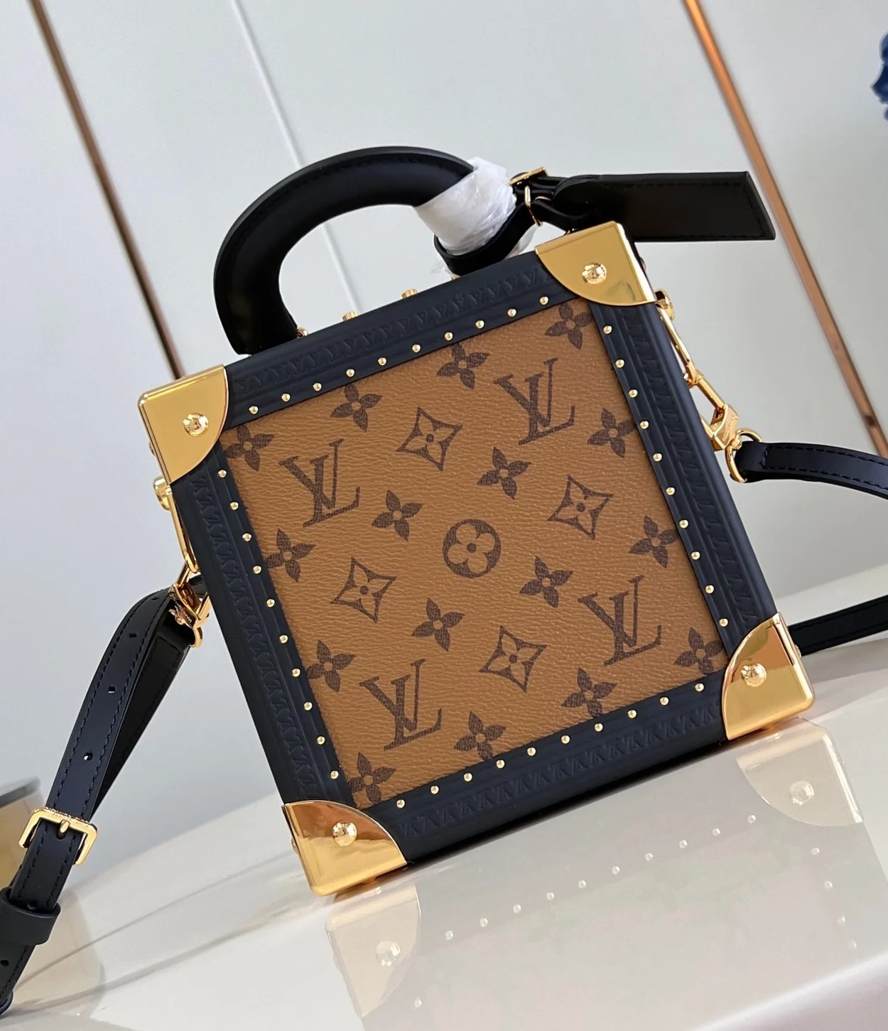 루이비통 미니 스퀘어 트렁크 달마시안 백 M11206