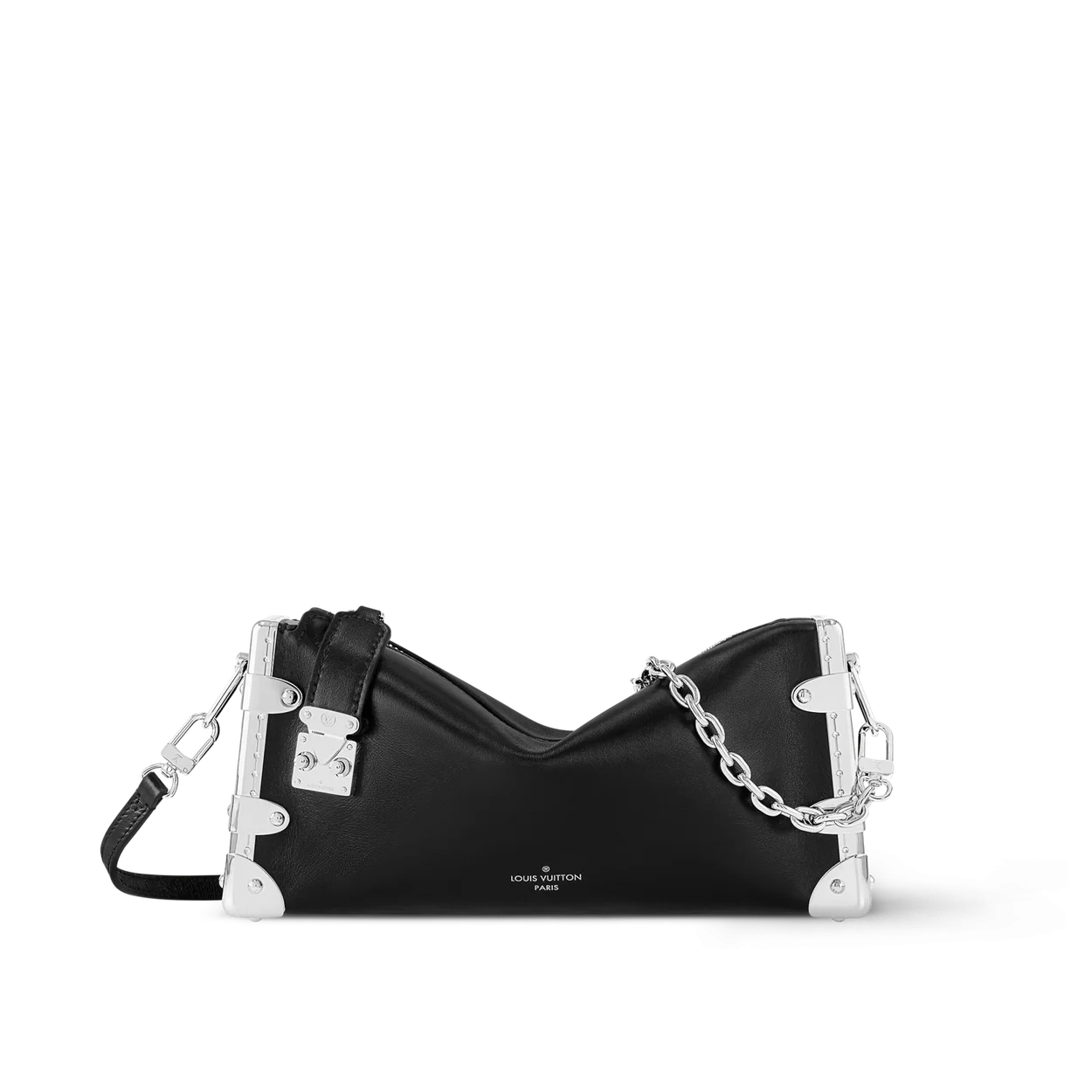 루이비통 슬림 트렁크 블랙 M25445