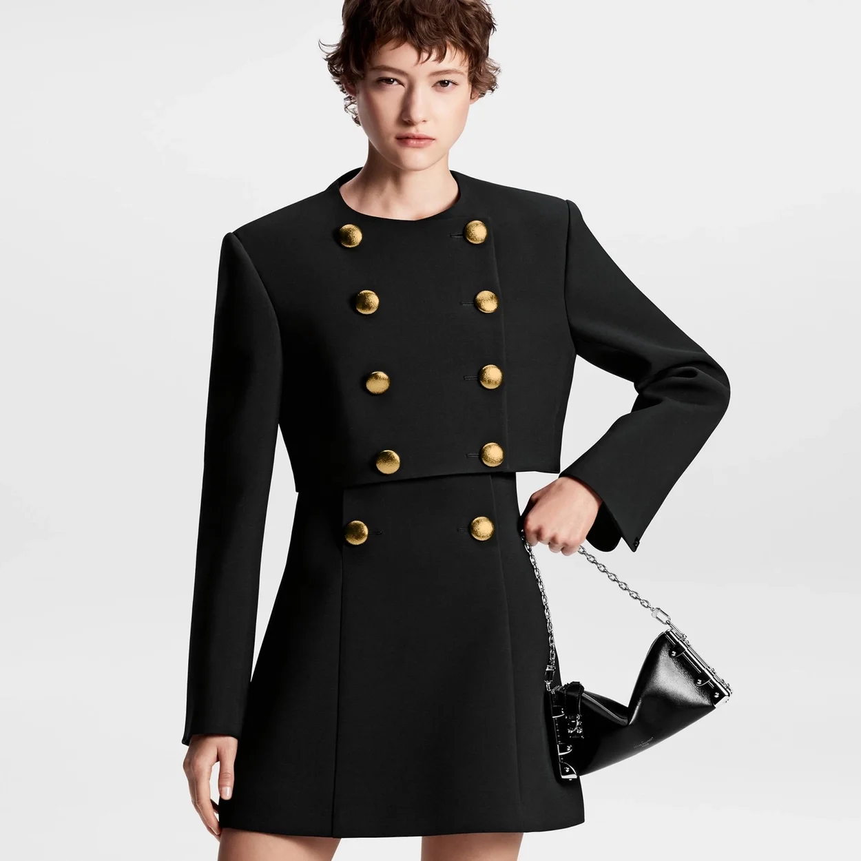 루이비통 슬림 트렁크 블랙 M25445