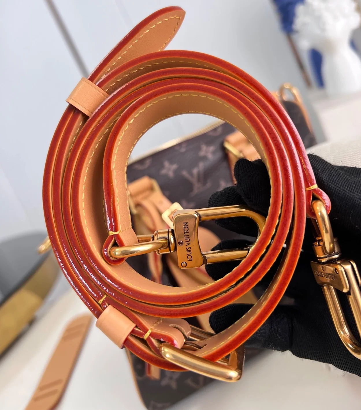 루이비통 런웨이 스피디 P9 반둘리에 25 M24443