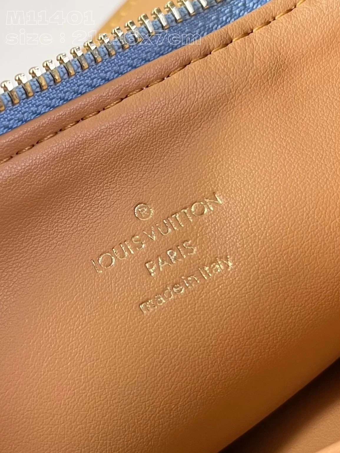 루이비통 쿠상 BB 백 데님 스카이블루 M11401