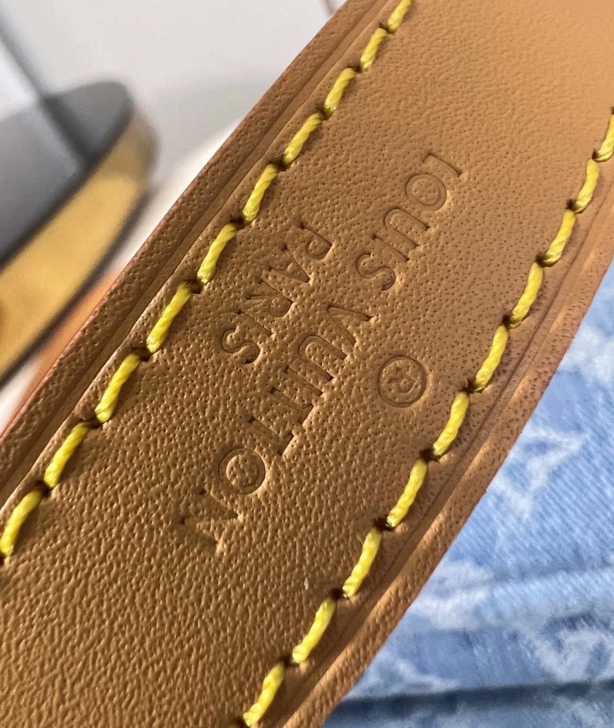 루이비통 쿠상 BB 백 데님 스카이블루 M11401