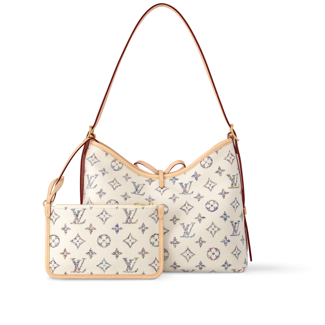 루이비통 캐리올 PM 멀티컬러 베이지 M24707