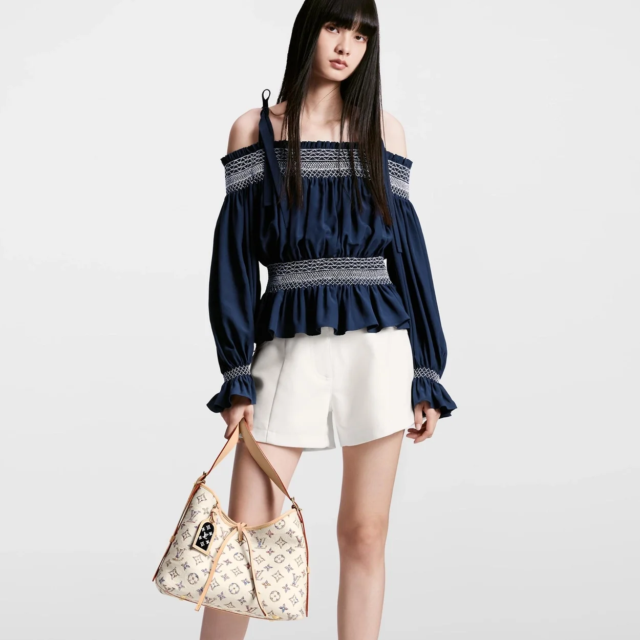 루이비통 캐리올 PM 멀티컬러 베이지 M24707