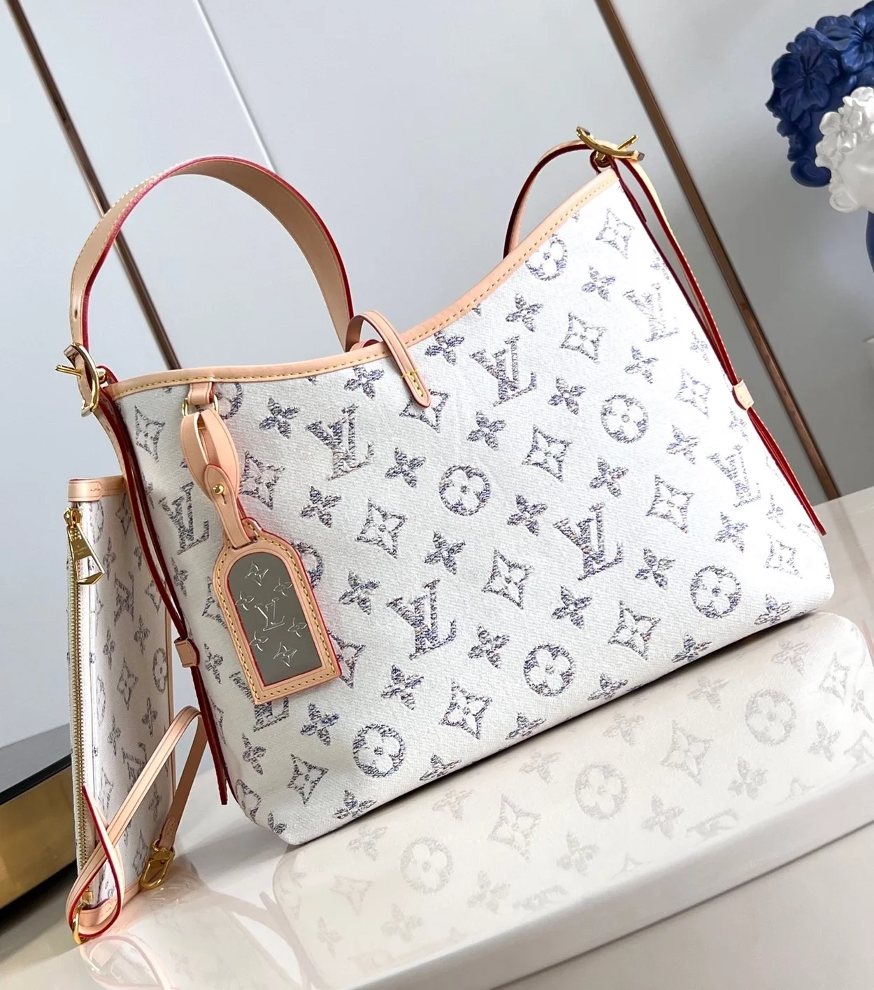 루이비통 캐리올 PM 멀티컬러 베이지 M24707