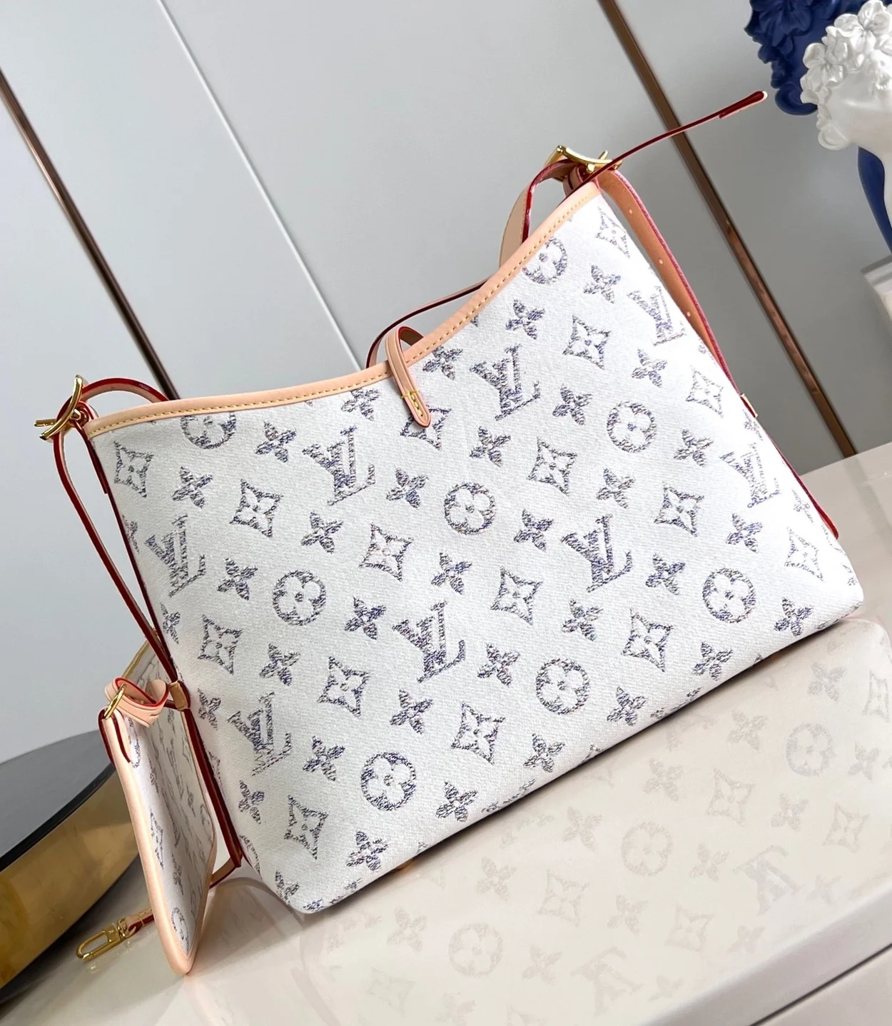 루이비통 캐리올 PM 멀티컬러 베이지 M24707