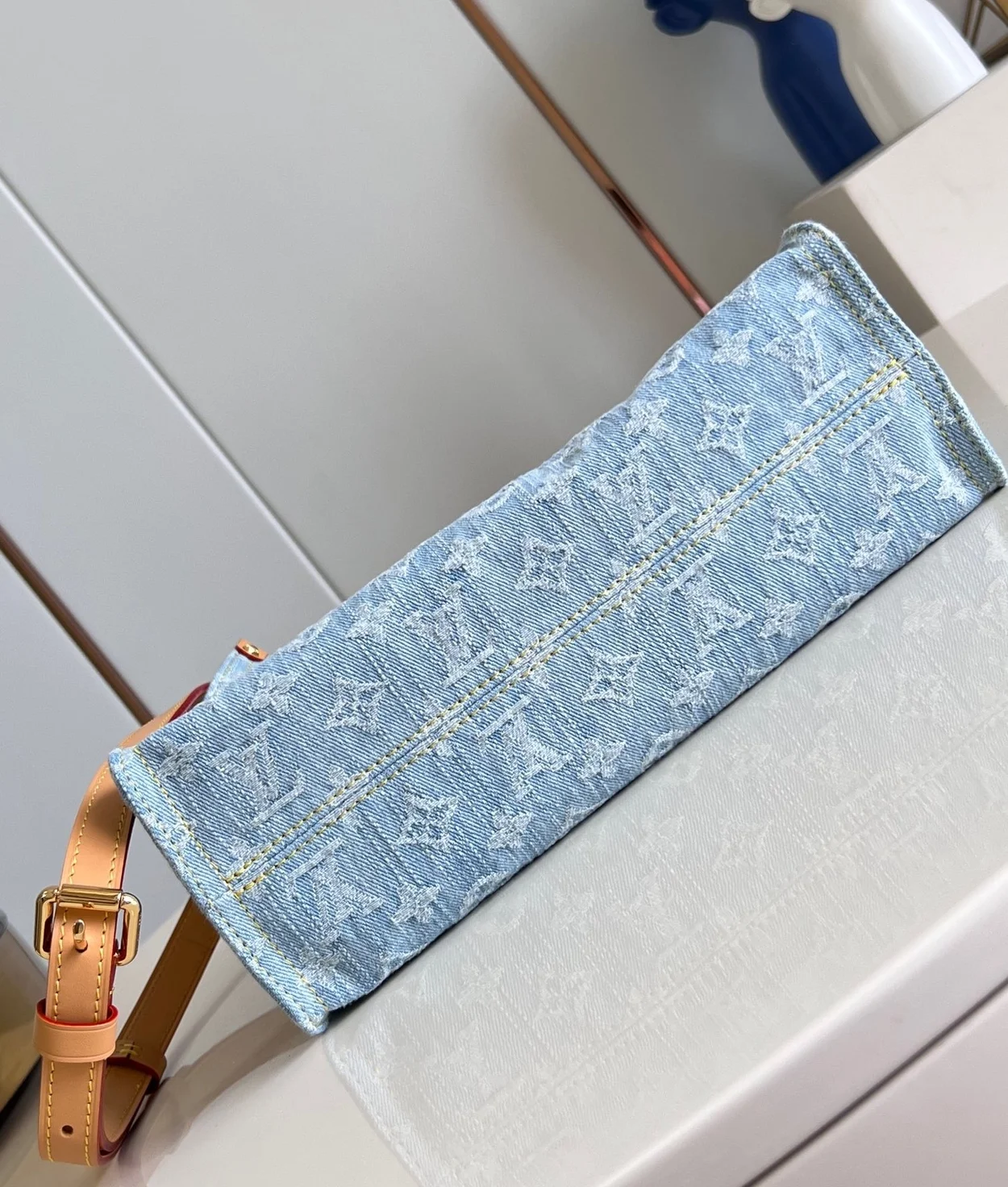 루이비통 렛 고 PM 데님 스카이블루 M24897