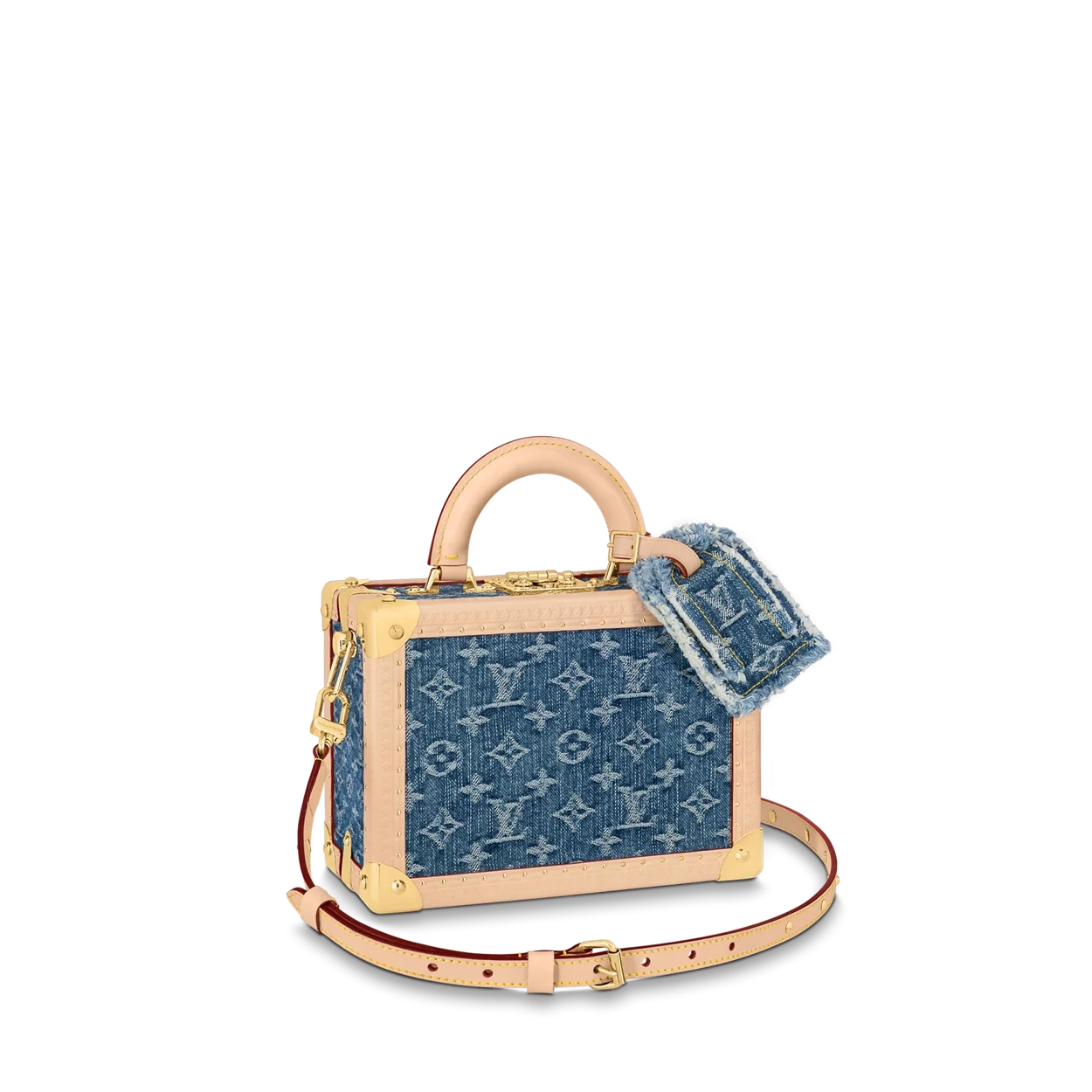 루이비통 쁘띠 발리즈 데님 블루 M24161