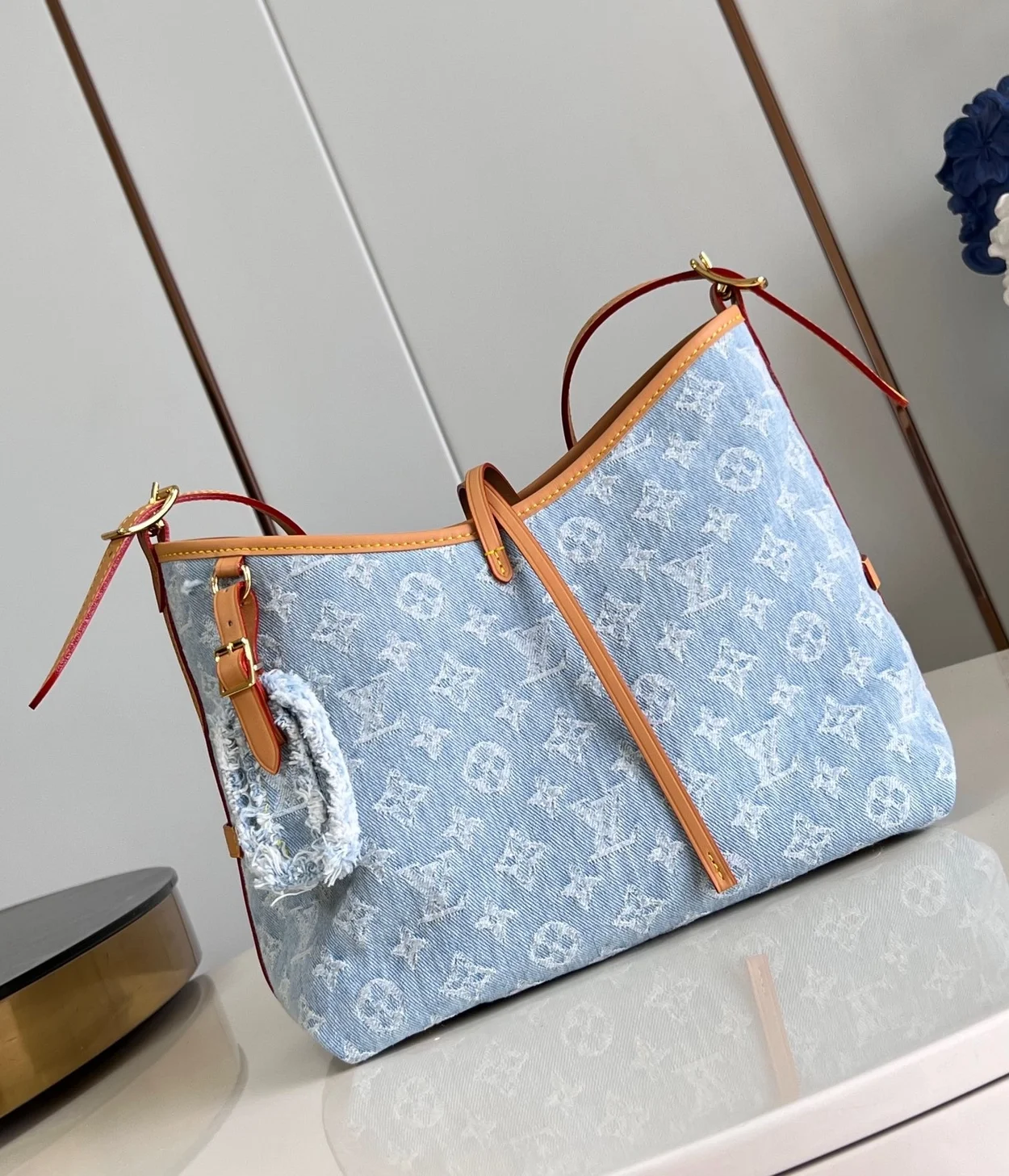 루이비통 캐리올 PM 모노그램 스카이 데님 M11462