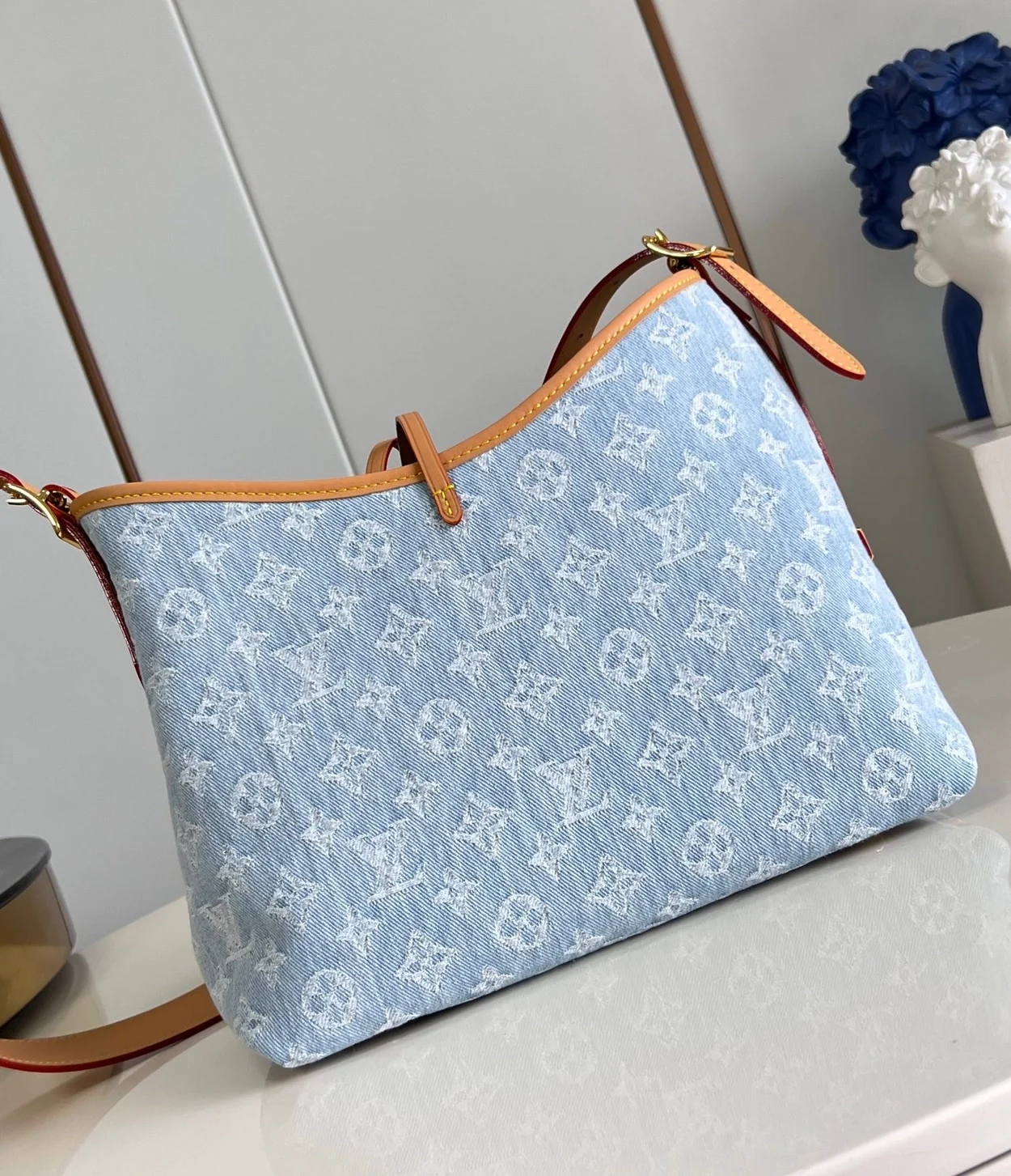 루이비통 캐리올 PM 모노그램 스카이 데님 M11462