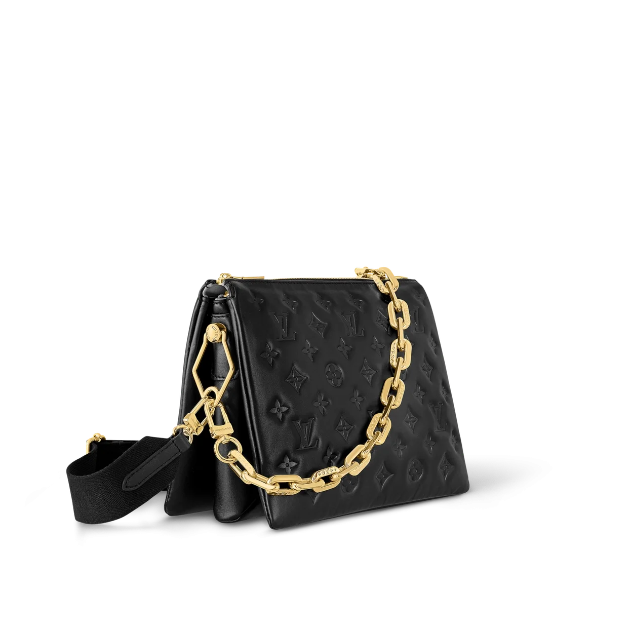 루이비통 쿠상 PM 백 블랙 M21260