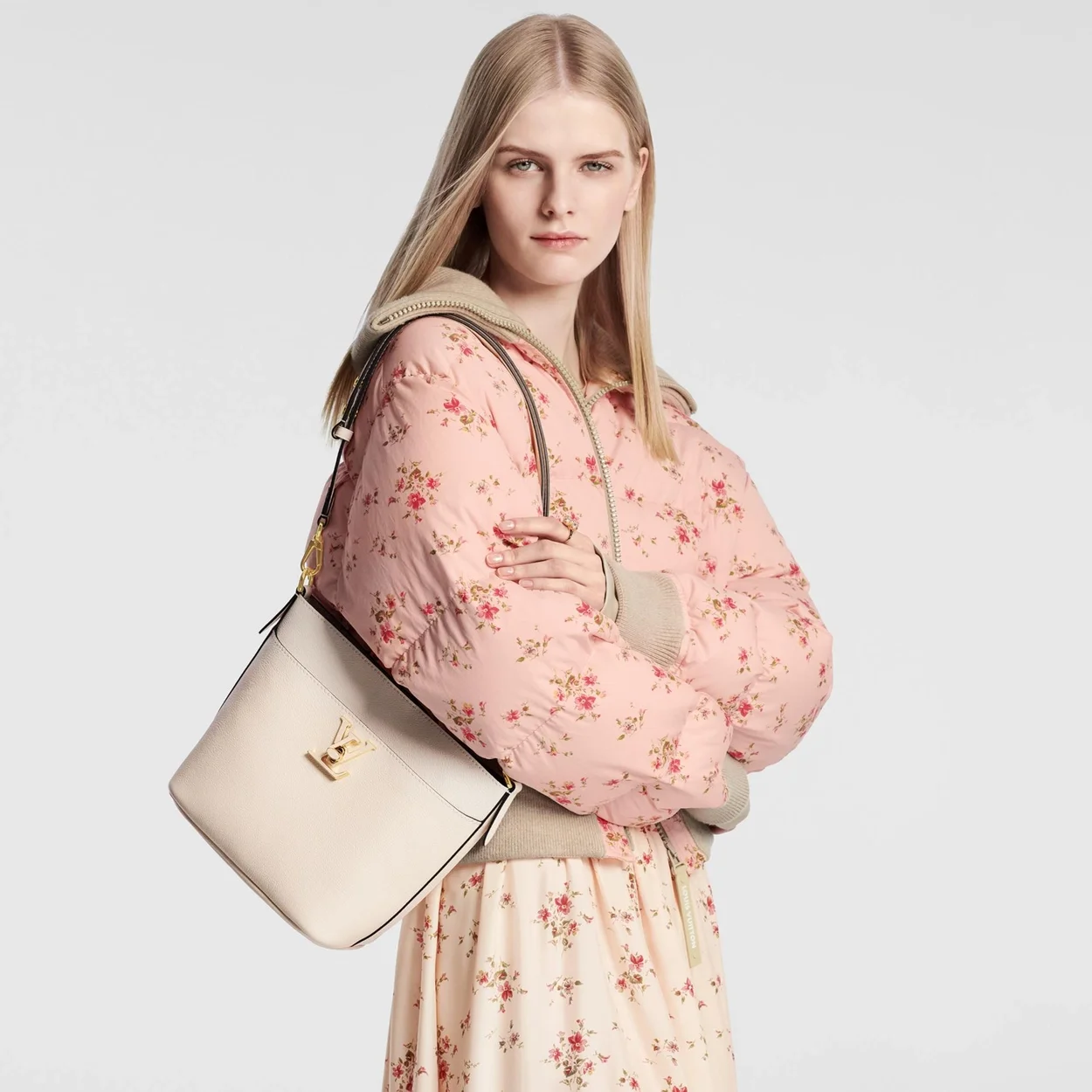 루이비통 락 앤 워크 화이트 백 M24638