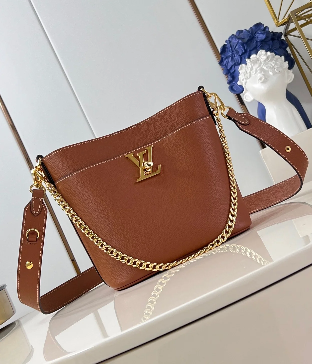 루이비통 락 앤 워크 브라운 백 M24165