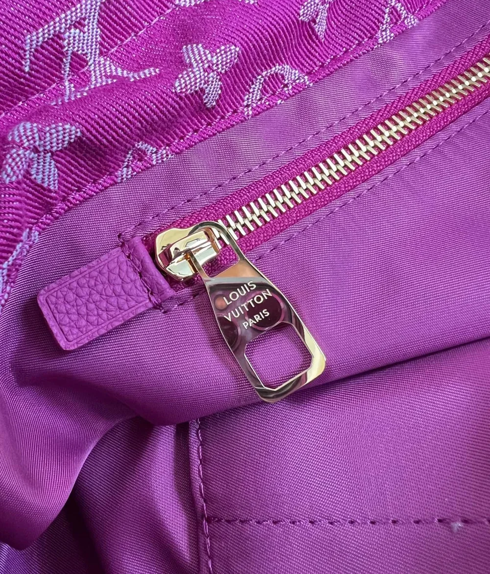 루이비통 노에풀 MM 인디안 로즈 데님 백 M40870