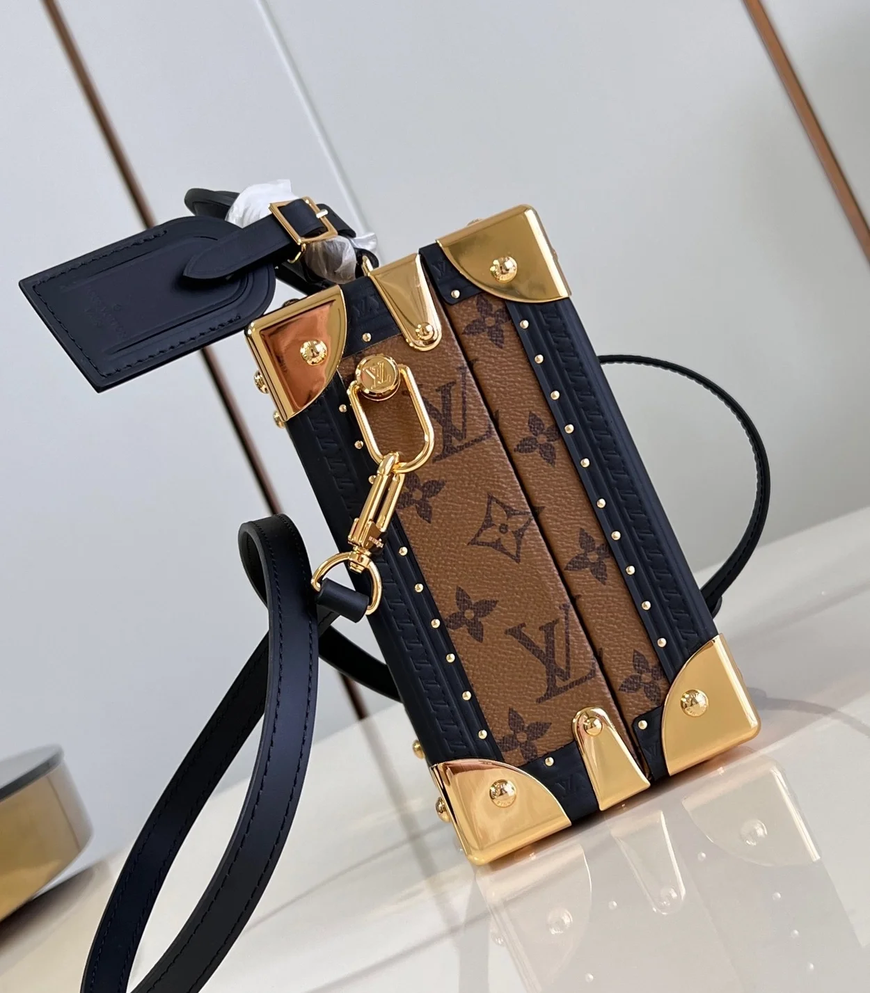 루이비통 미니 스퀘어 트렁크 달마시안 백 M11206