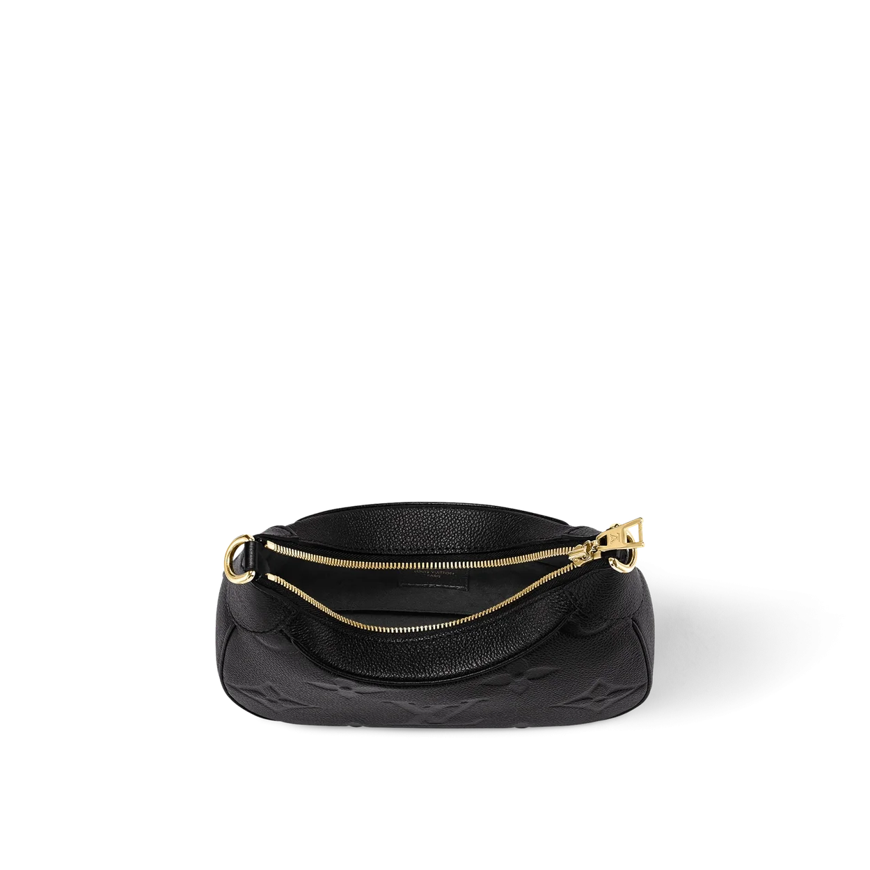 루이비통 바가텔 모노그램 앙프렝뜨 레더 블랙 M46002