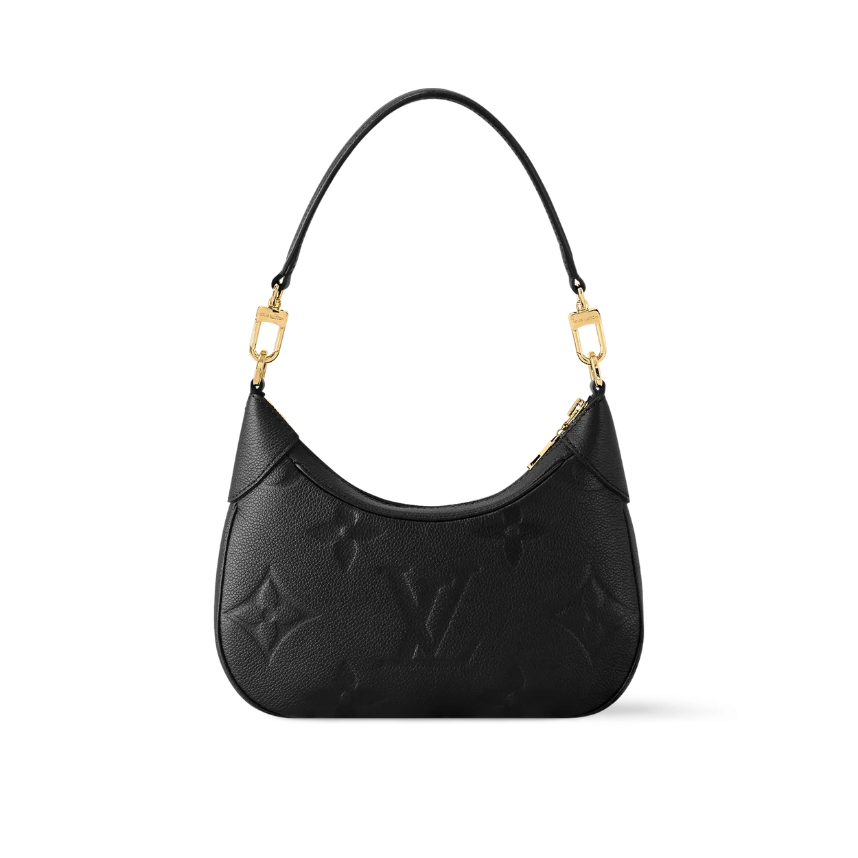 루이비통 바가텔 모노그램 앙프렝뜨 레더 블랙 M46002