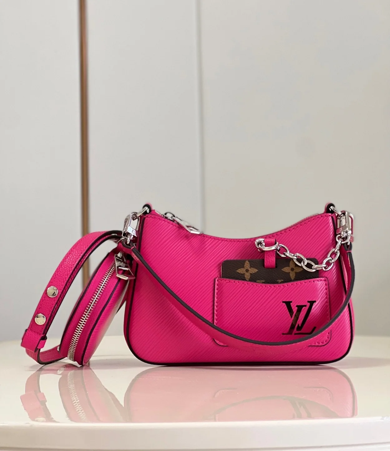 루이비통 마렐리니 에피 핸드백 M21091