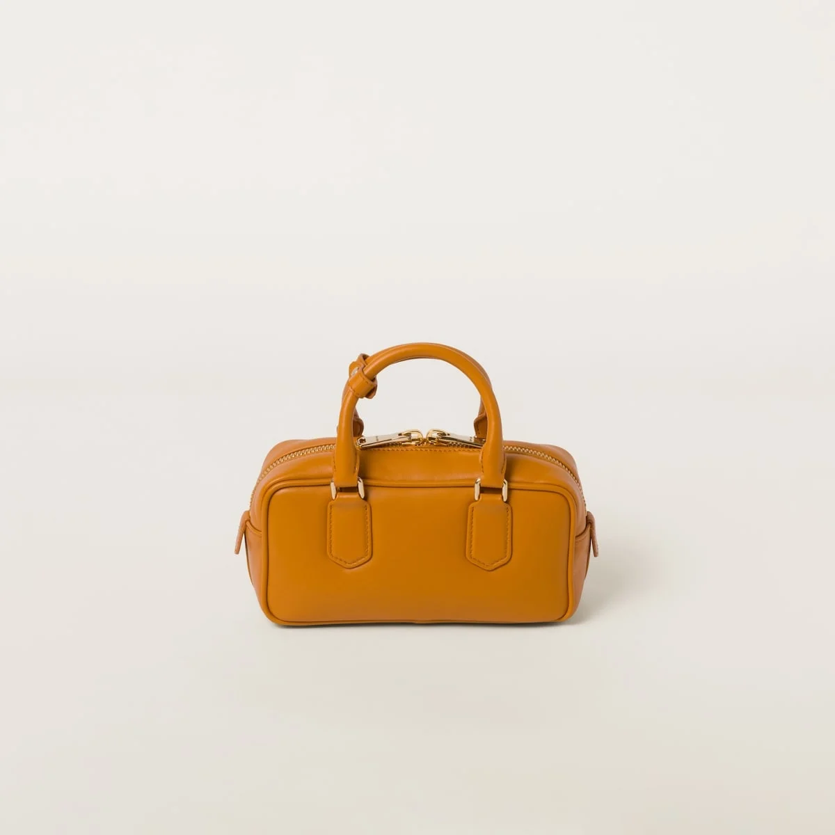 미우미우 레귤러 아르카디 가죽백 옐로우