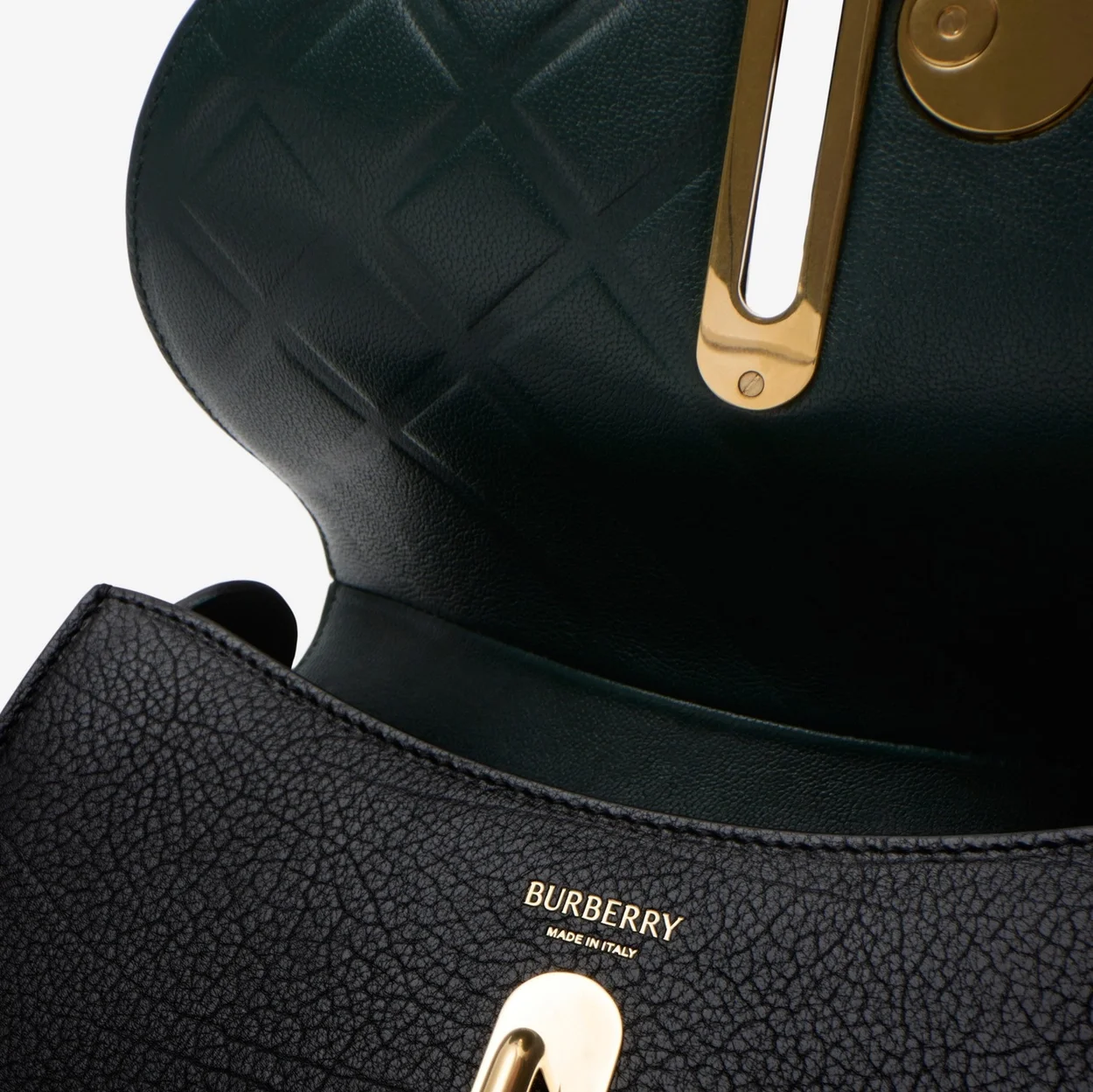 버버리 미니 로킹 홀스백 블랙