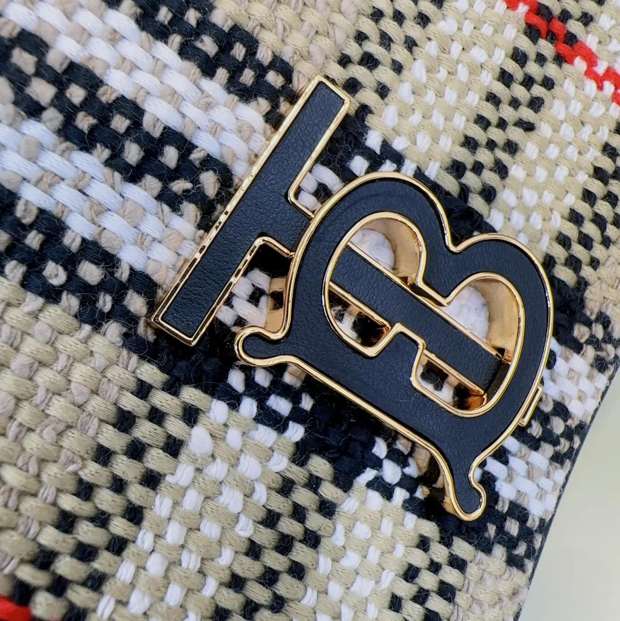 버버리 롤라 체크 미니 크로스백