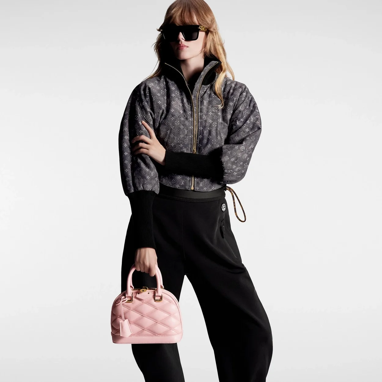 루이비통 알마 BB 말타쥬 핑크 M24453