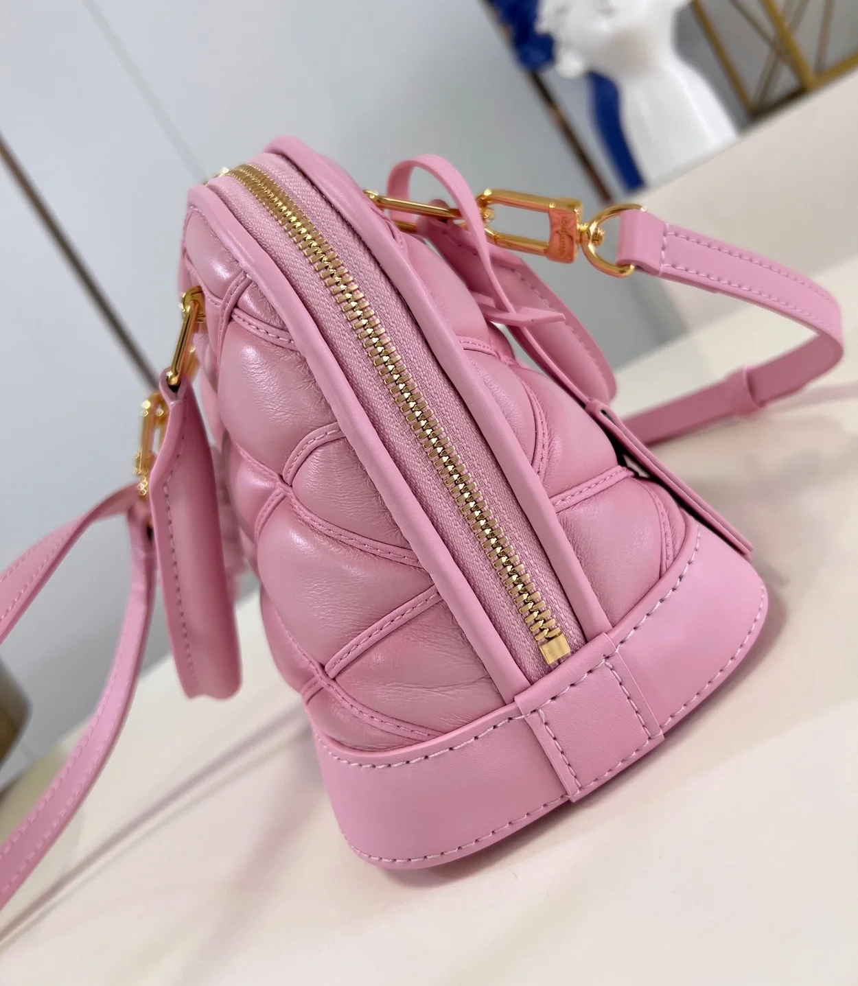 루이비통 알마 BB 말타쥬 핑크 M24453