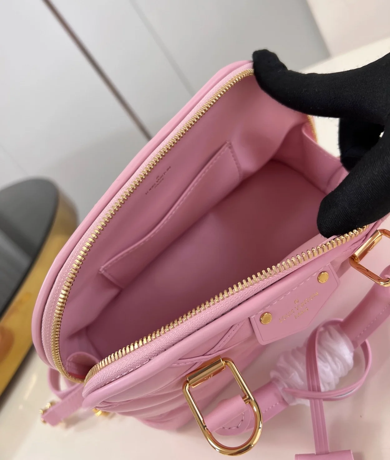 루이비통 알마 BB 말타쥬 핑크 M24453