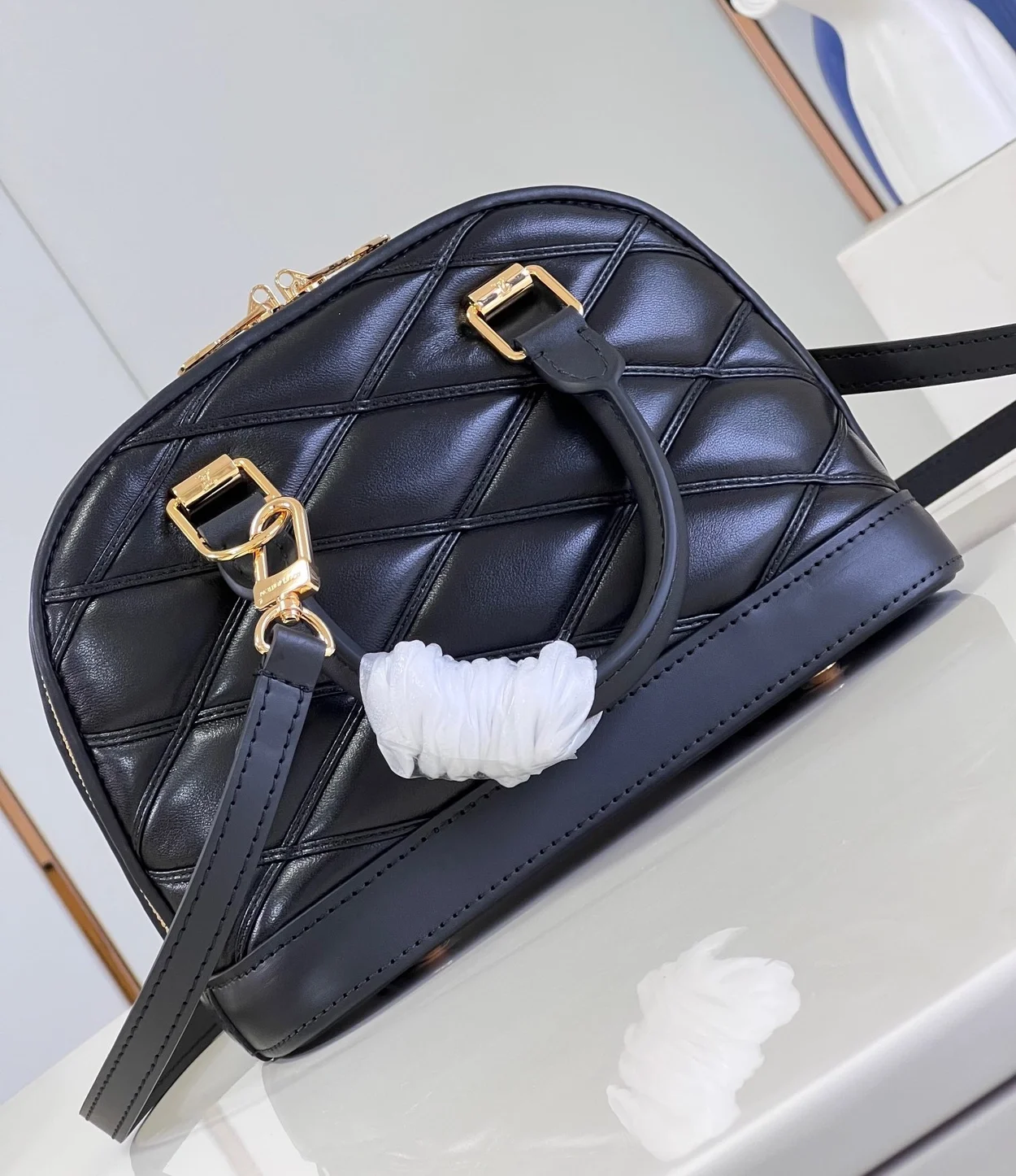 루이비통 알마 BB 말타쥬 블루 M23666