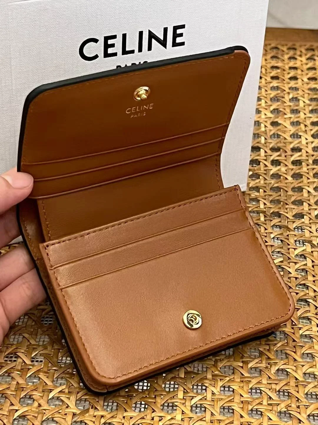 셀린느 트리오페 반지갑