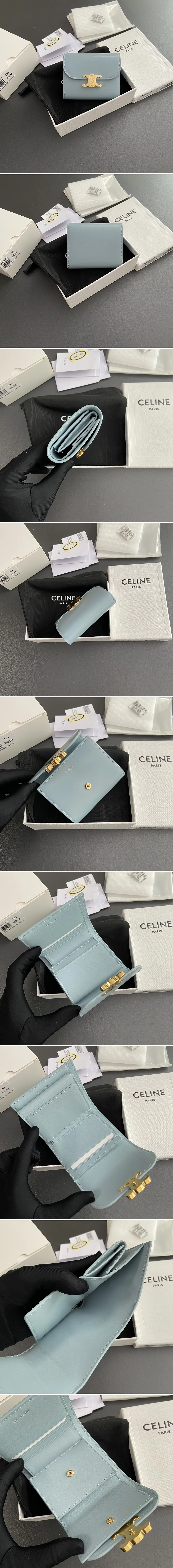 셀린느 트리오페 반지갑