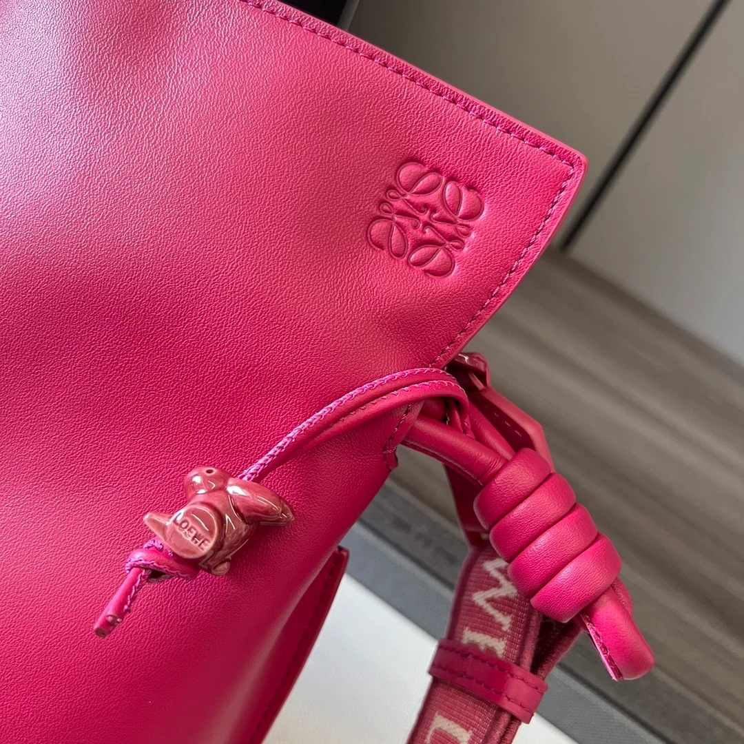 로에베 플라멩코 클러치 백 핑크