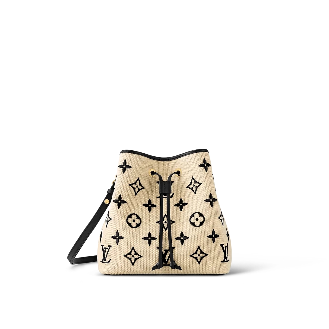 루이비통 네오노에 MM 모노그램 베이지 블랙 M23080