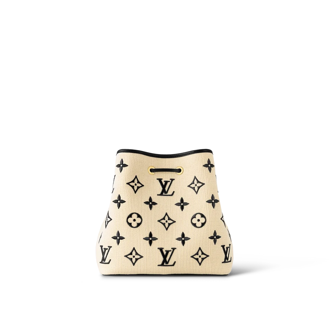 루이비통 네오노에 MM 모노그램 베이지 블랙 M23080