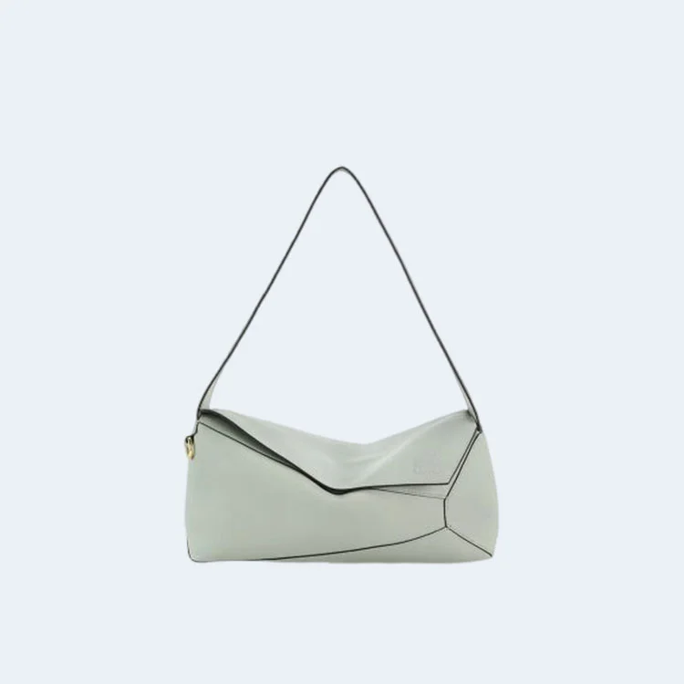 로에베 퍼즐 클래식 카프스킨 호보 백 그레이