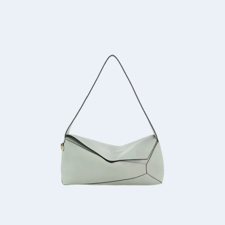 로에베 퍼즐 클래식 카프스킨 호보 백 그레이