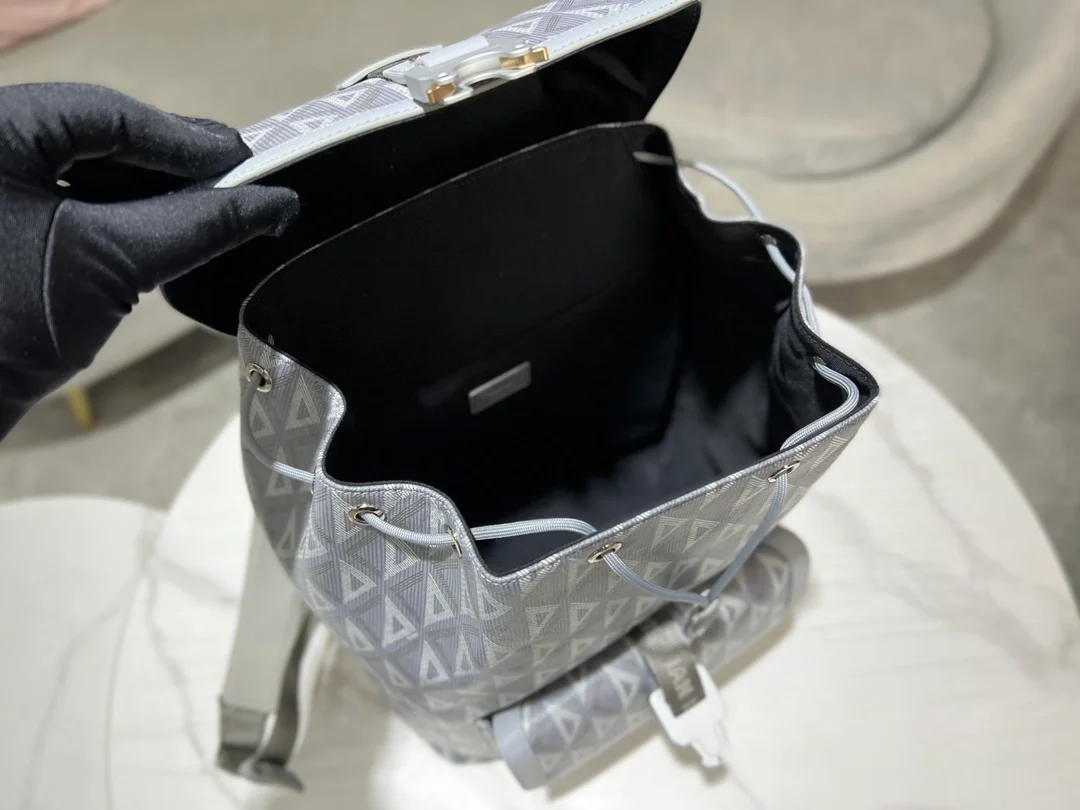 디올 힛 더 로드 백팩 그레이