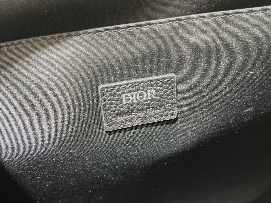 디올 saddle 베이지 블랙 오블리크 자카드 백팩