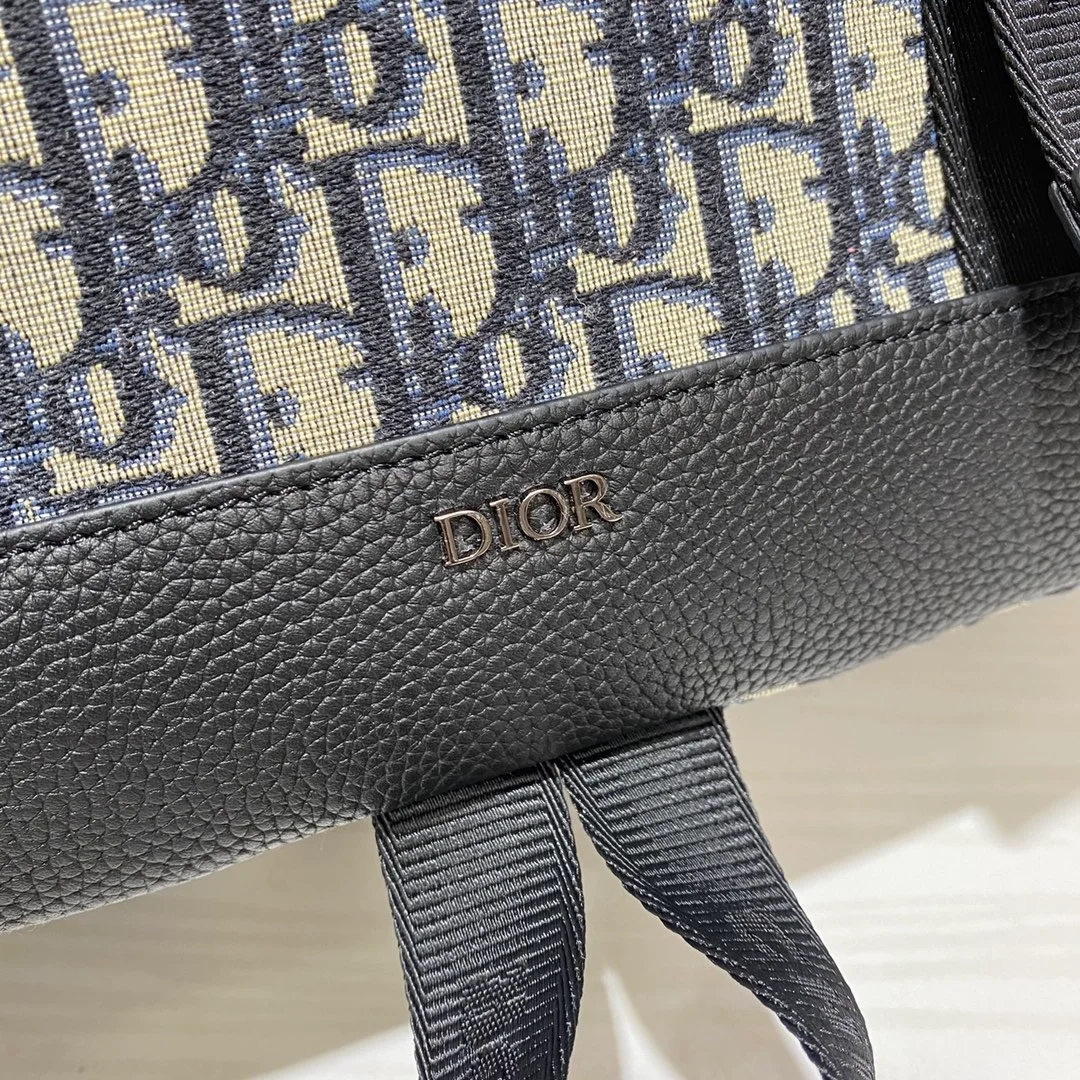 디올 오블리크 익스플로러 백팩 베이지