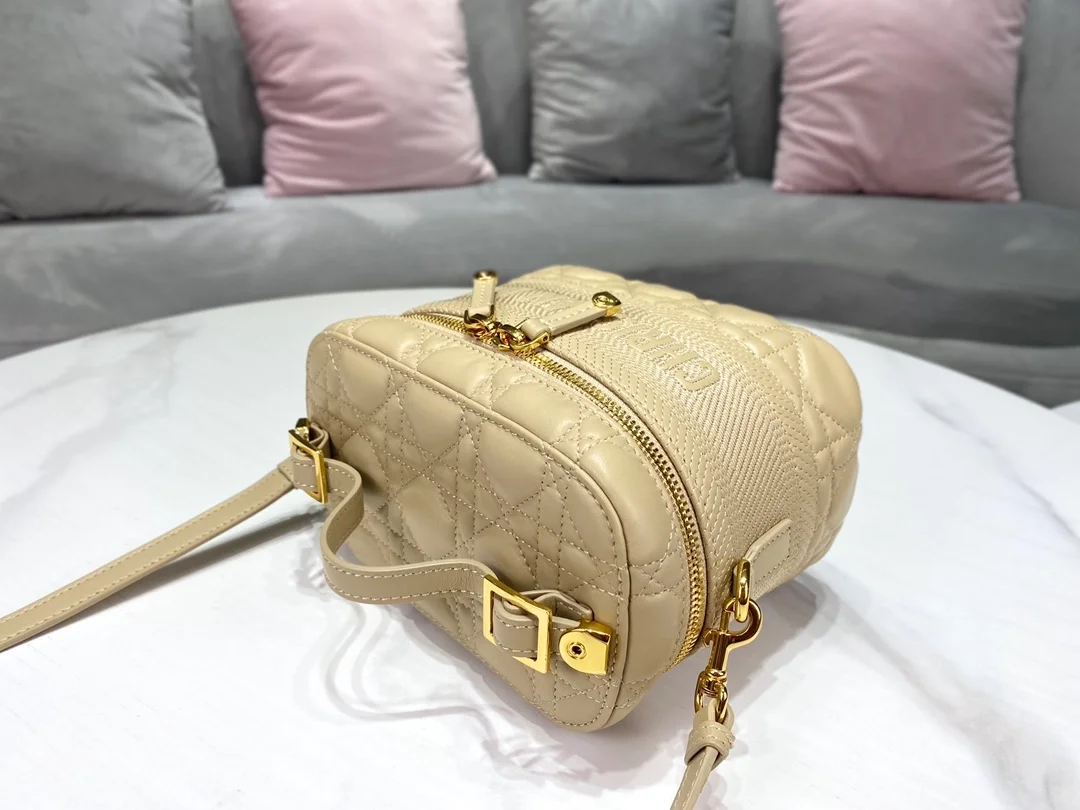 디올 레이디 트래블 베니티 케이스 베이지