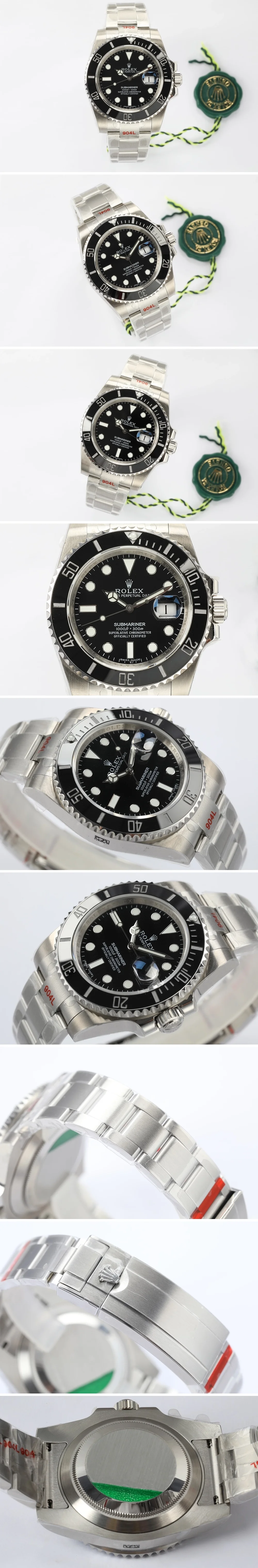 롤렉스 서브마리너 41mm 데이트 블랙