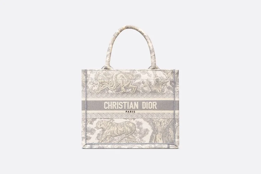 디올 북 토트 스몰 백 아이보리