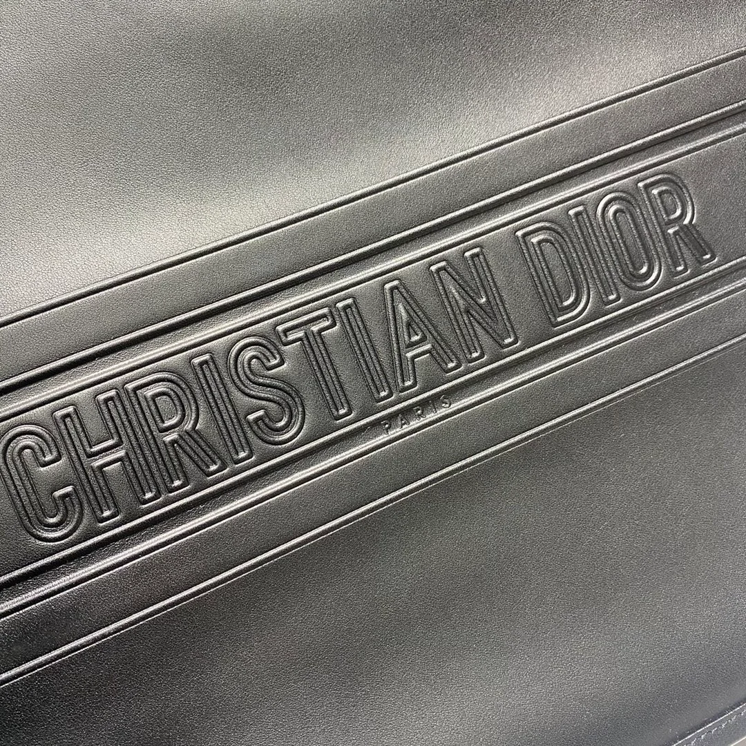 디올 북 토트 레더 라지 핸드백